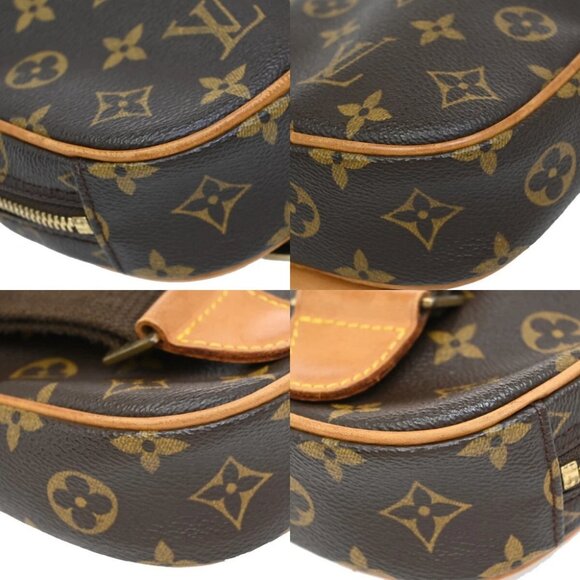 LOUIS VUITTON Pochette Gange Shoulder Bag Monogram Brown Spain - Picture 9 of 16